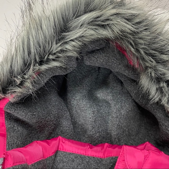 Calvin Klein Toddler Girls Long Puffer Coat 3T - Picture 5 of 11